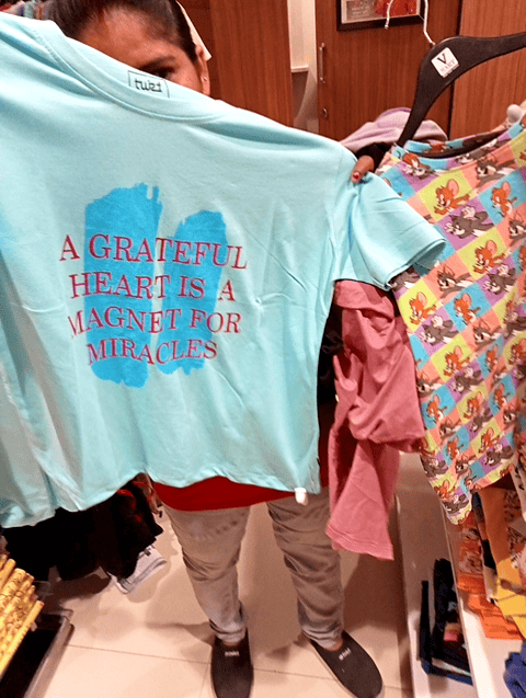 light blue poly cotton tshirt - 21233218 -  Standard Image - 0