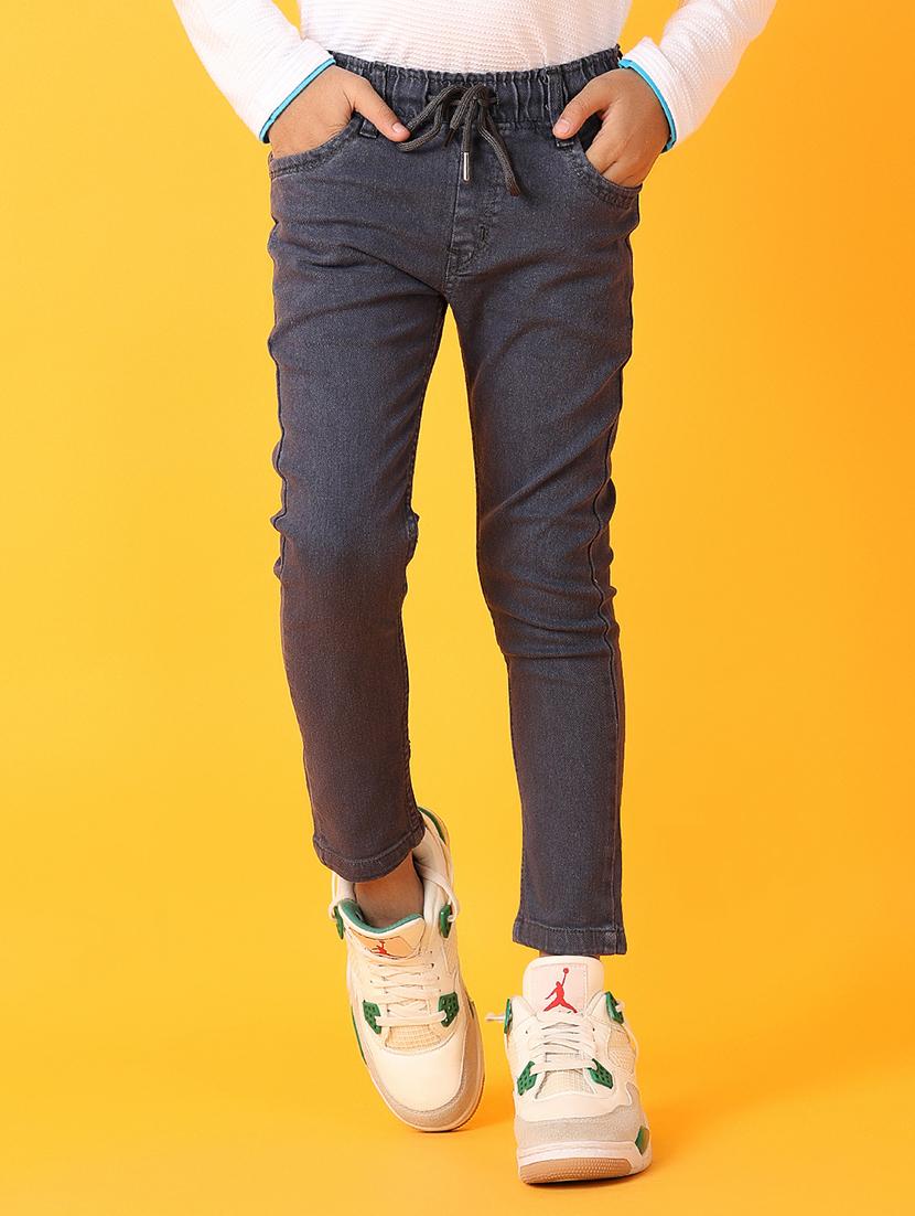 kids grey plain jean - 21233283 - Zoom Image - 0
