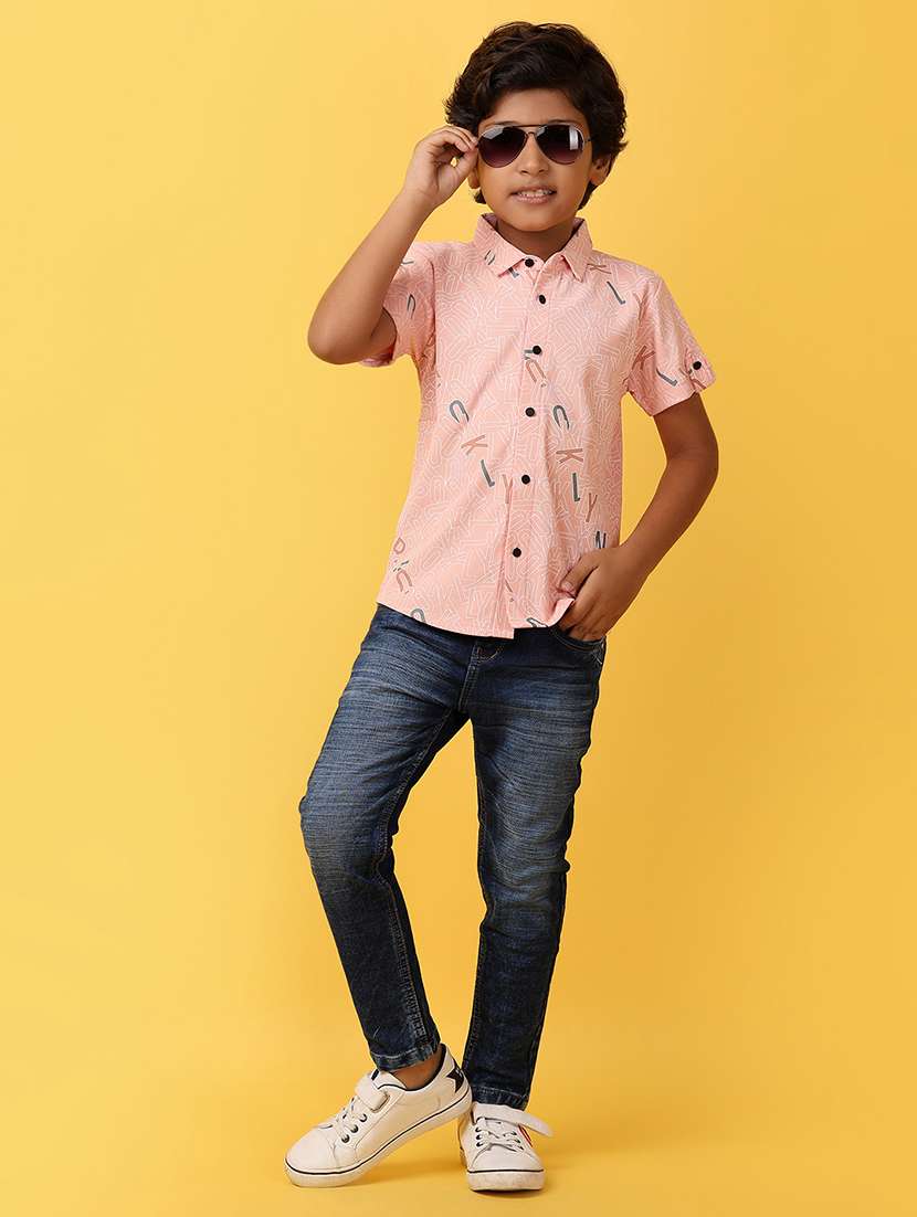 boys mid rise denim jeans - 21233319 -  Standard Image - 3