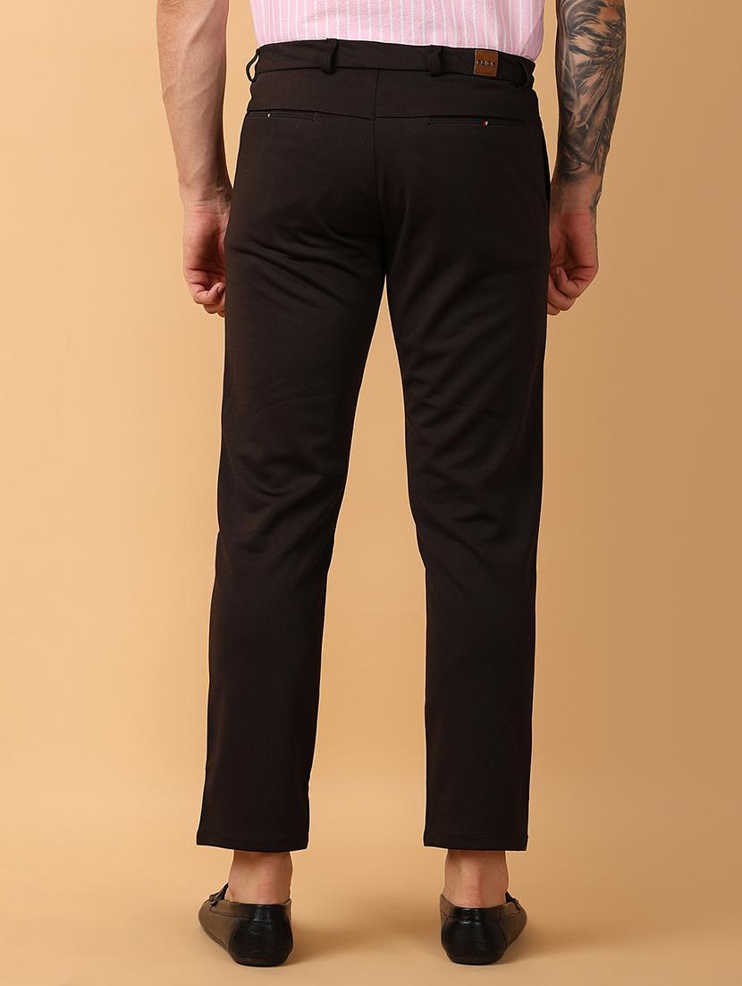 men mid rise chinos casual trousers - 21233357 - Standard Image - 3