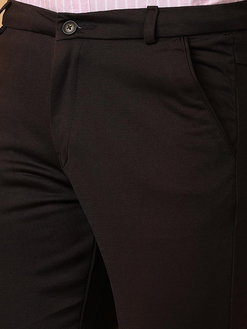 men mid rise chinos casual trousers - 21233357 - Standard Image - 5