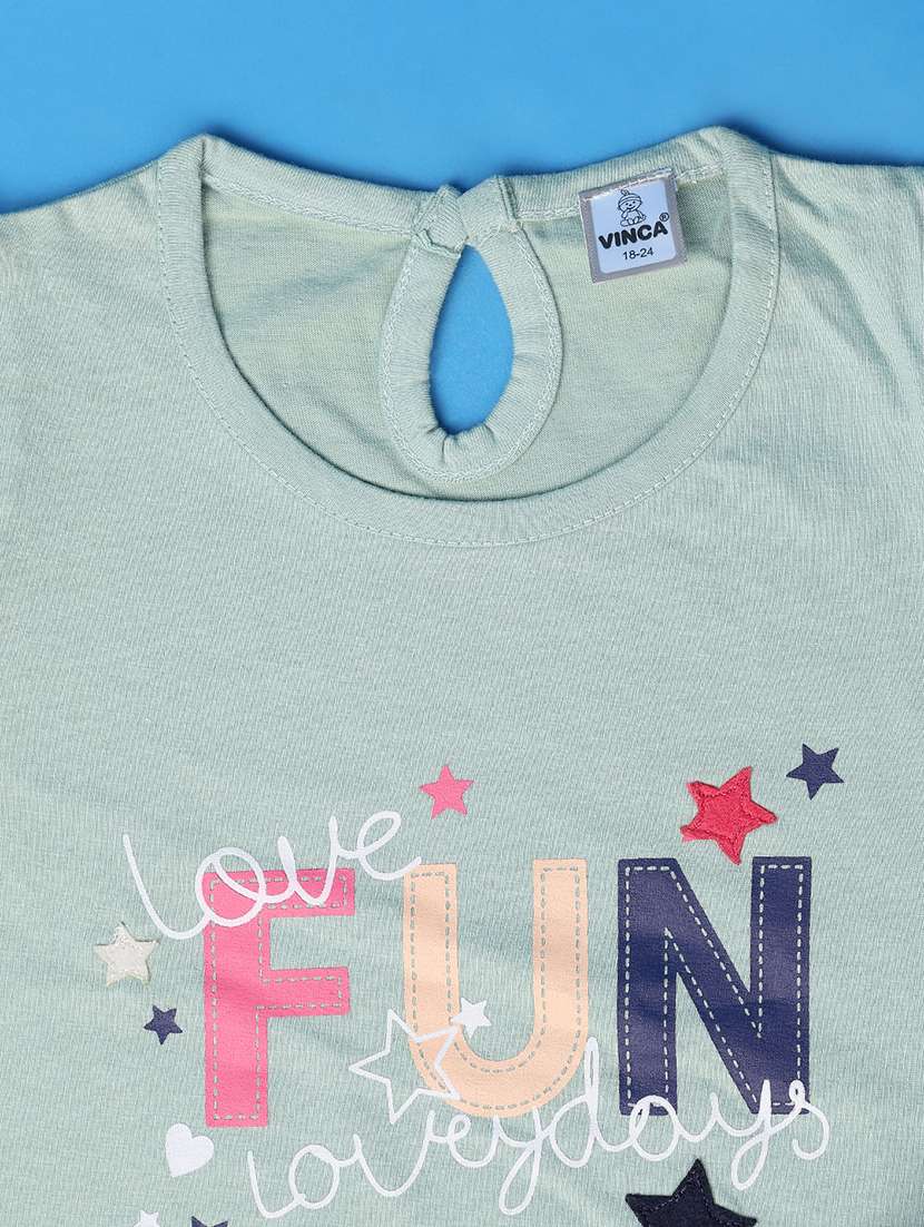girls printed capri sets - 21233456 -  Standard Image - 3