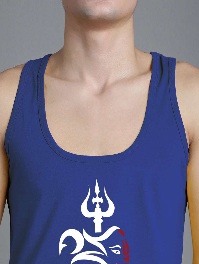 men pack of 2 printed vests - 21234229 -  Standard Image - 5