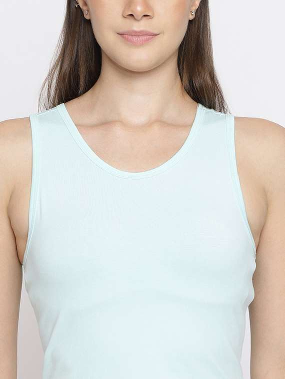 sea green cotton camisole - 21235846 - Standard Image - 5