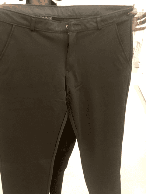 dark grey 4 way stretch casual trousers - 21236120 -  Zoom Image - 0