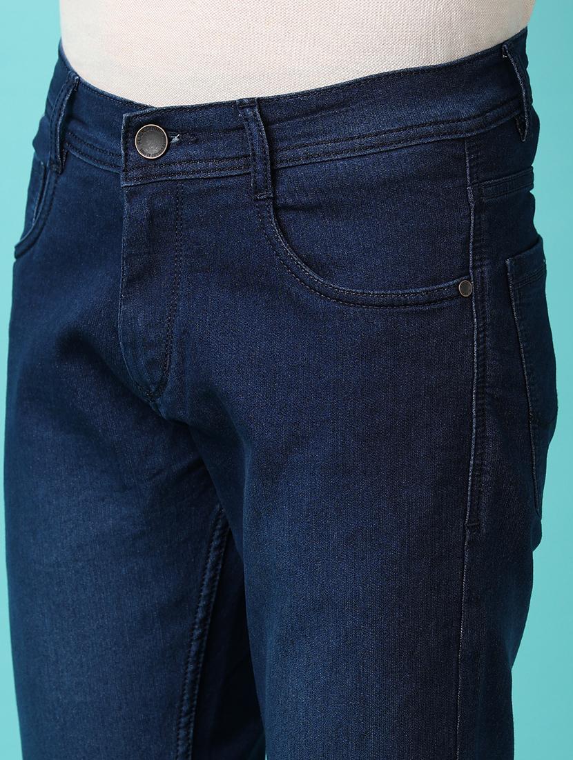 men mid rise slim fit plain jeans - 21236129 - Standard Image - 5