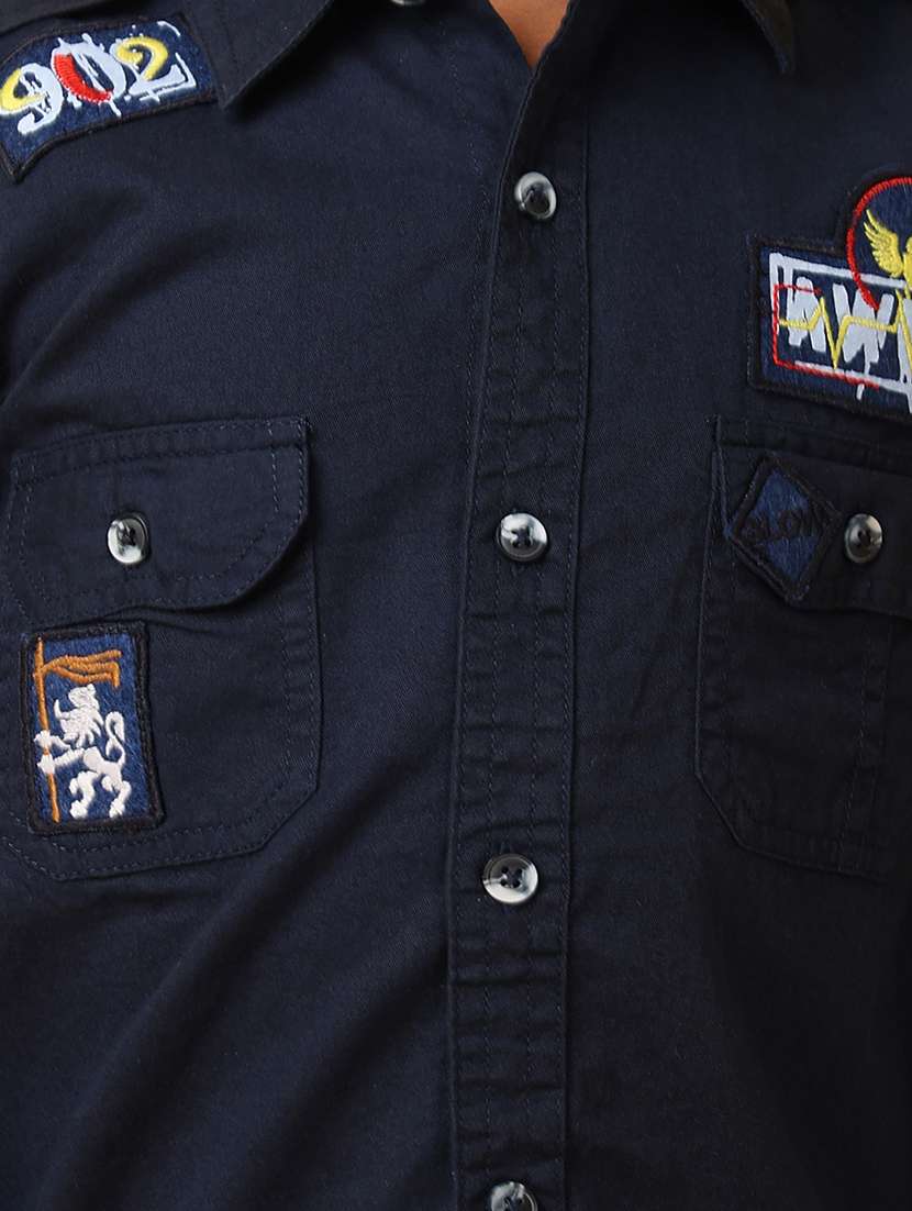 boys cotton full sleeve shirt - 21236143 -  Standard Image - 5