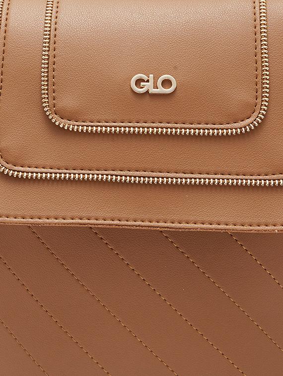 women tan leatherette (pu) fashion backpack - 21237168 - Standard Image - 3