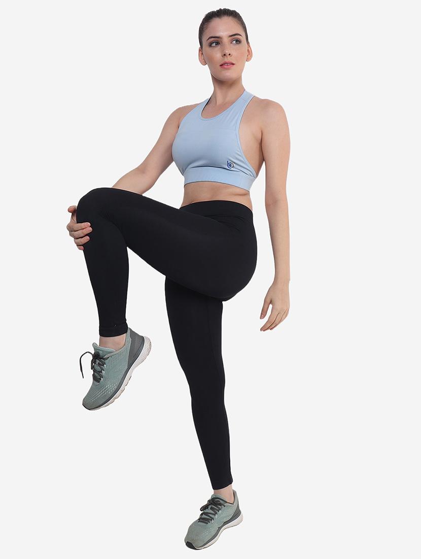 light blue nylon sports bra - 21237187 - Standard Image - 3
