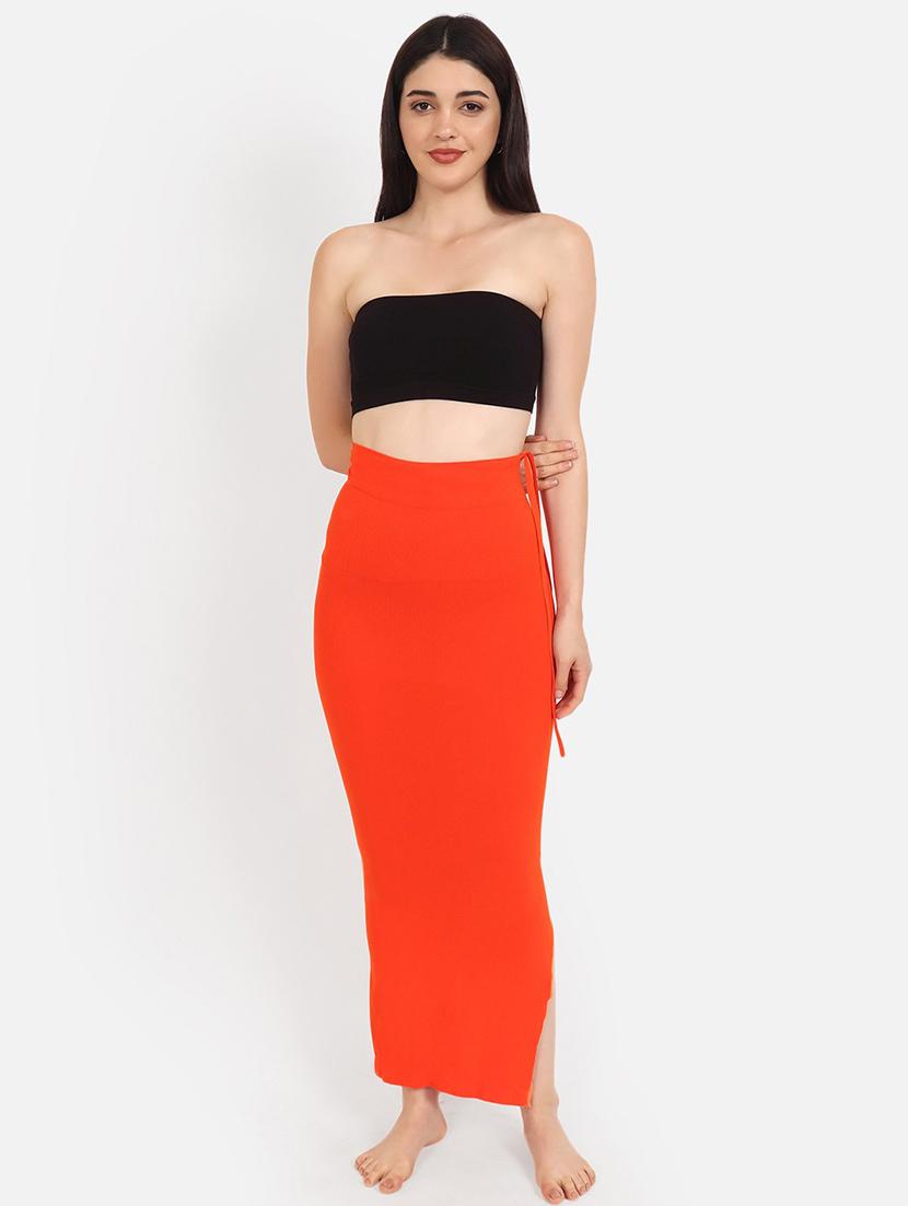 orange polyester petticoat shapewear - 21237349 - Standard Image - 3