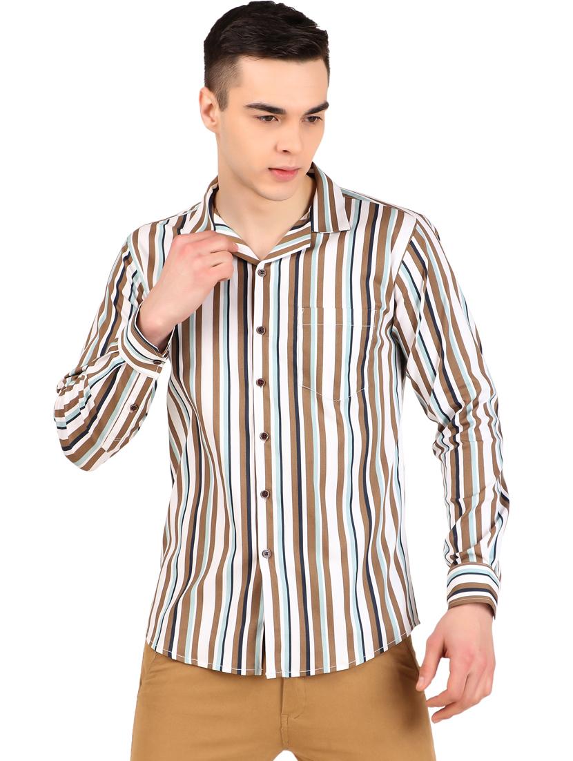 men checkered cotton casual shirt - 21238615 -  Zoom Image - 0