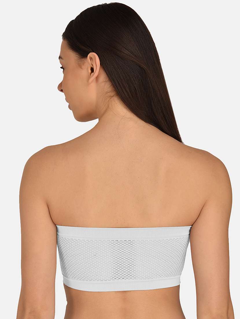 women multicolored set of 2 solid tube bra - 21239369 -  Standard Image - 5