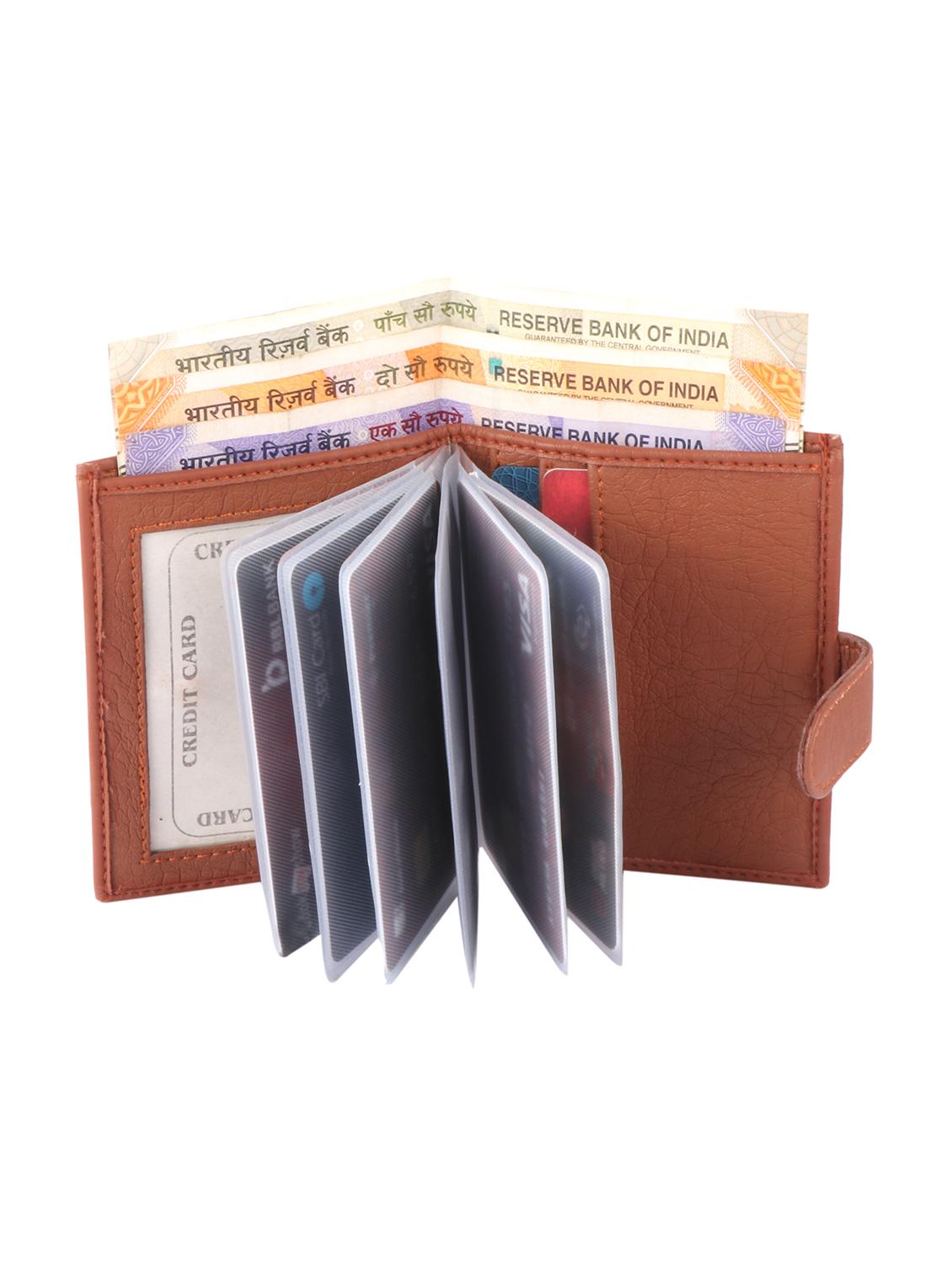 tan leatherette wallet - 21241416 - Standard Image - 3