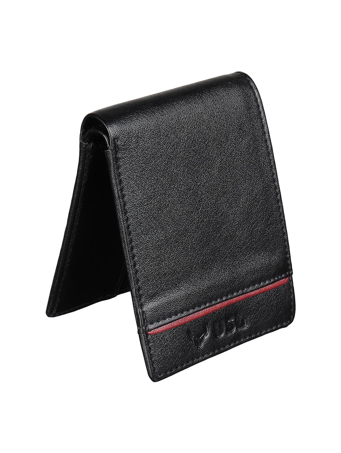 black leatherette wallet - 21241424 - Standard Image - 3