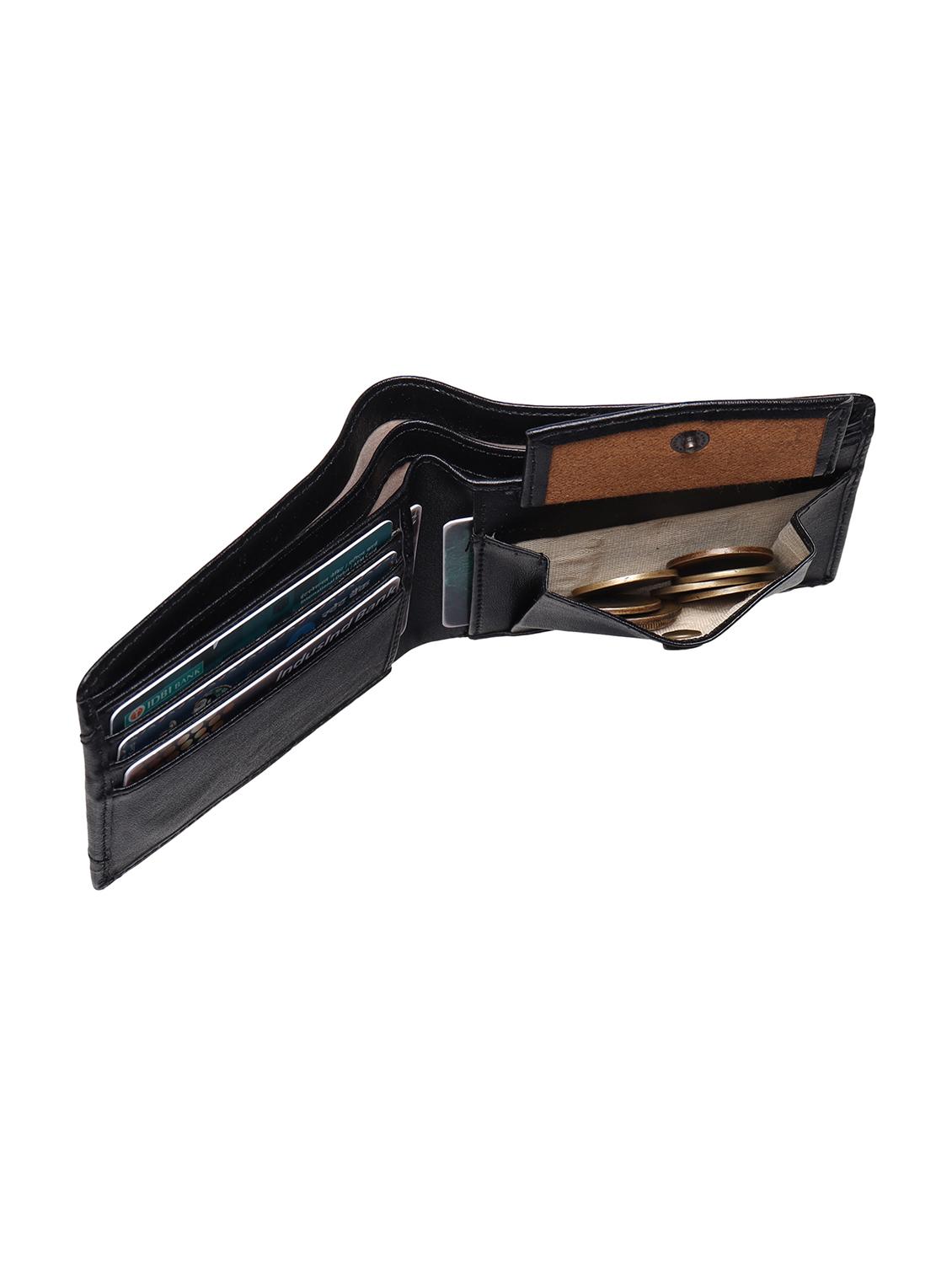 black leatherette wallet - 21241436 - Standard Image - 3
