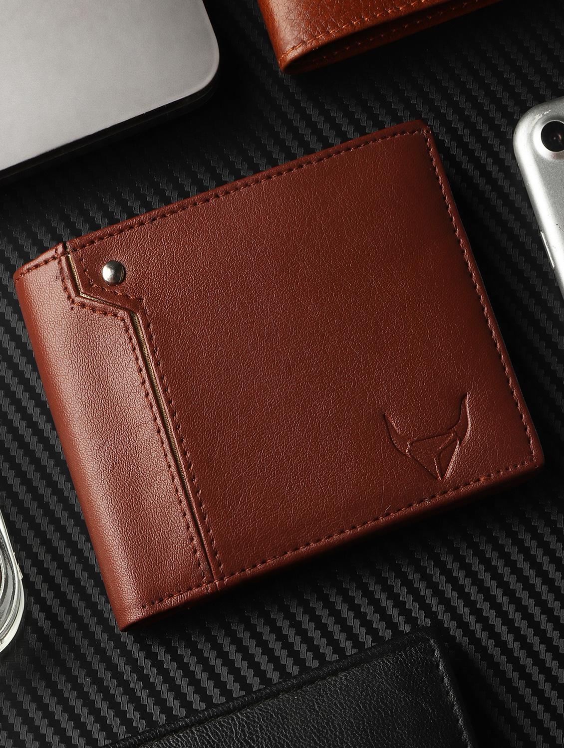 tan leatherette wallet - 21241439 - Zoom Image - 0