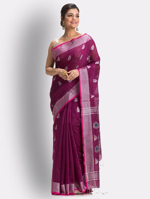 women self design handloom saree - 21241706 - Standard Image - 0