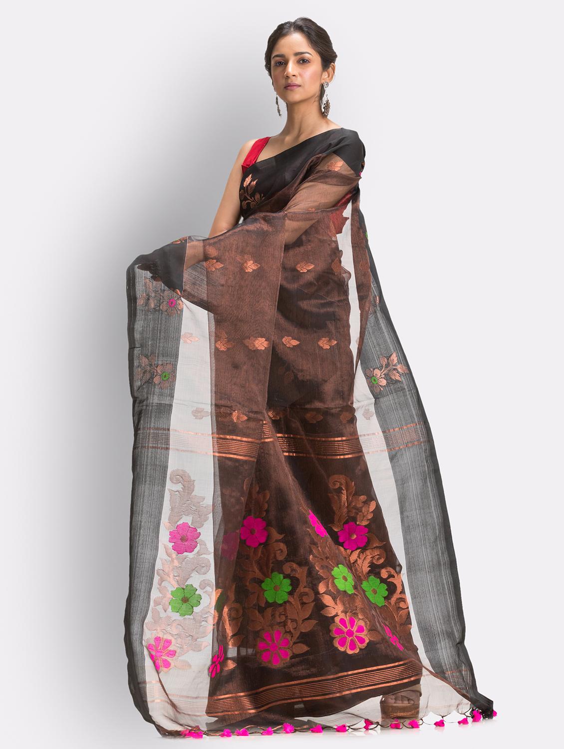 women handloom saree - 21241716 - Standard Image - 3