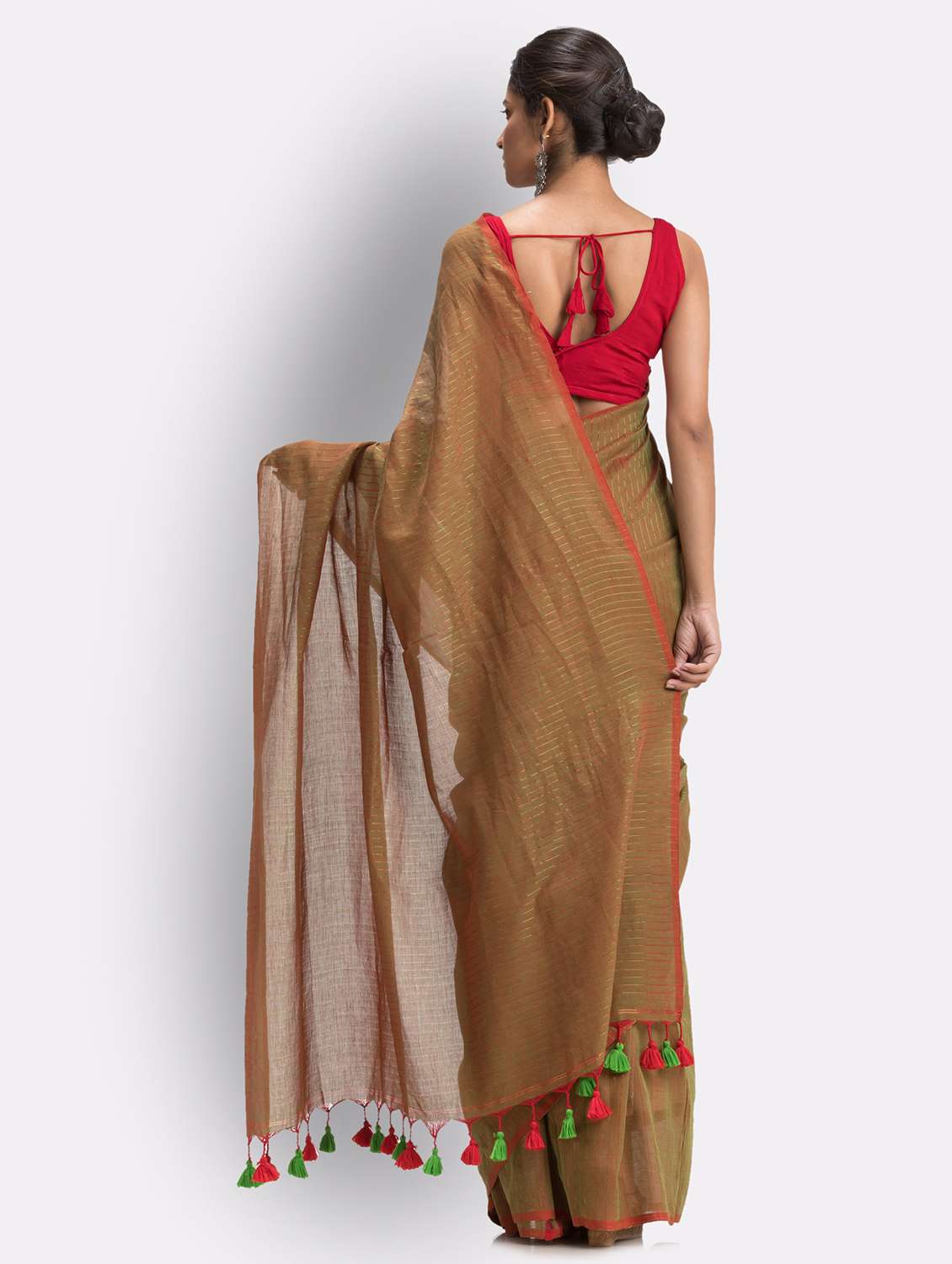 women handloom saree - 21241995 - Standard Image - 5