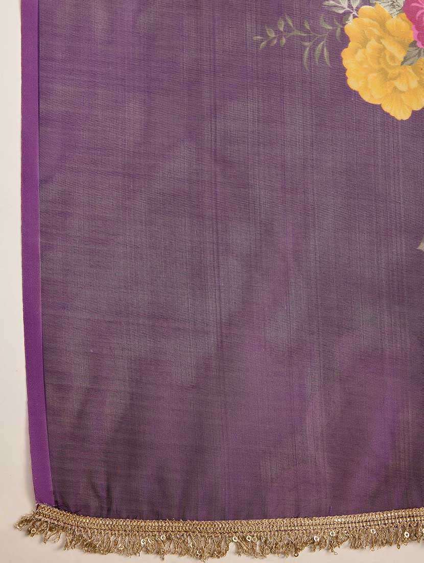 women three quarter sleeve kurta pant with dupatta set - 21242214 -  Standard Image - 5