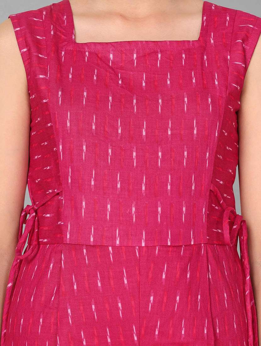 girls printed 3/4 jumpsuit - 21242851 -  Standard Image - 3