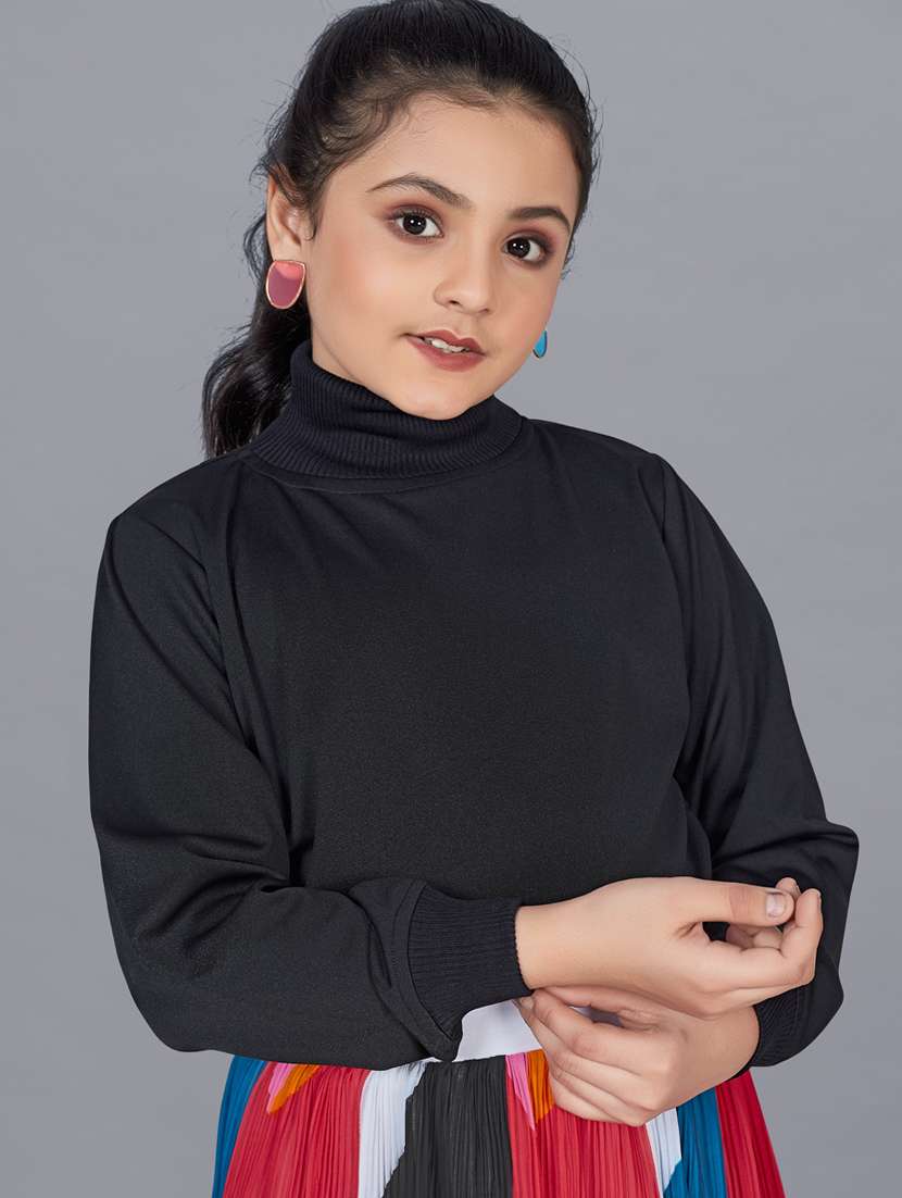 girls solids skirt top - 21243102 - Standard Image - 3