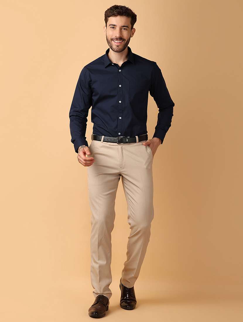 men collared long sleeve formal shirt - 21244237 -  Standard Image - 5