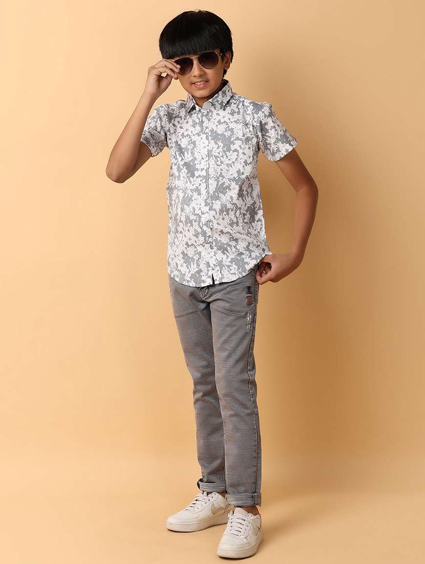 boys grey plain jean - 21244244 -  Standard Image - 5