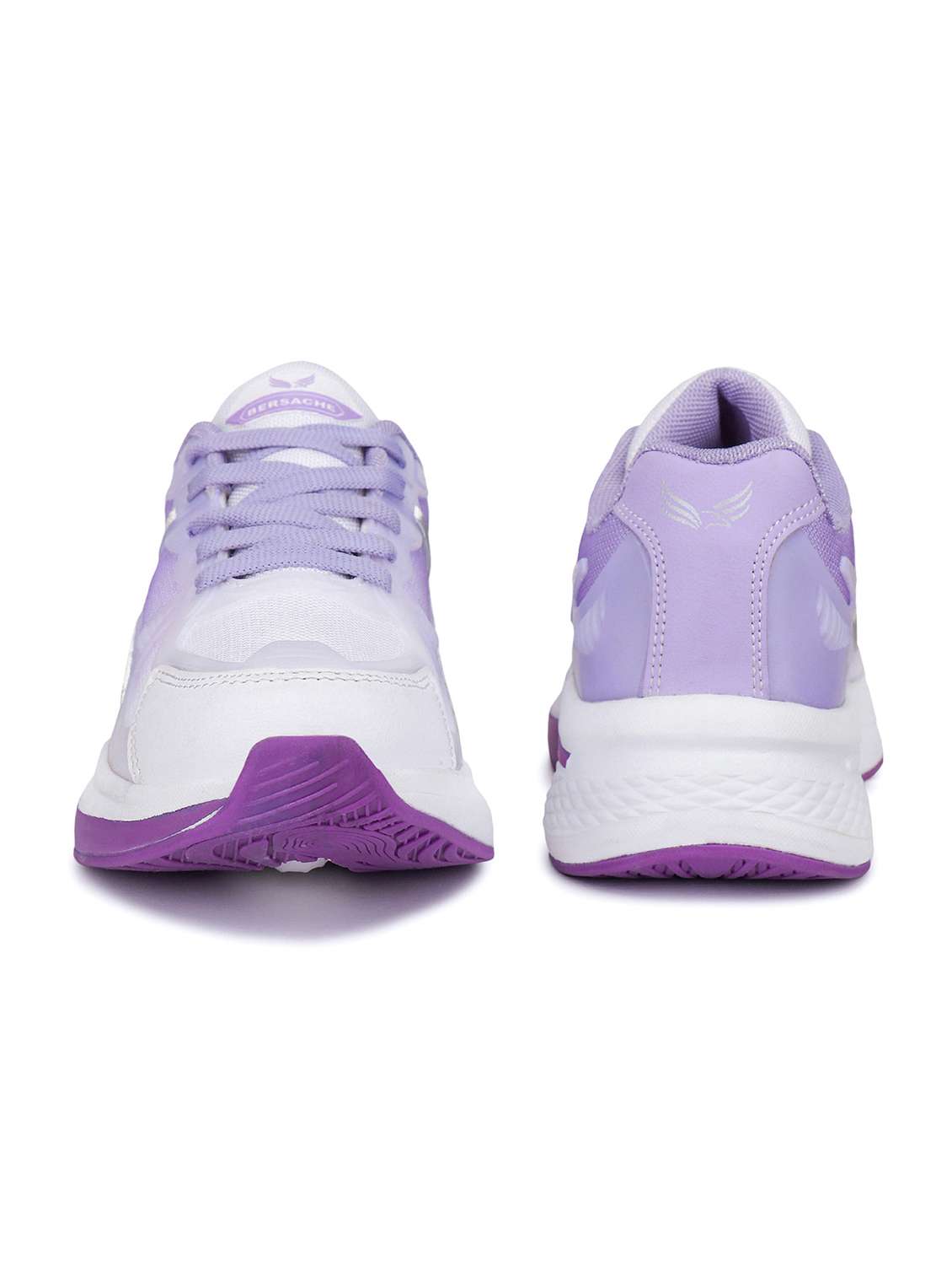 purple lace-up sports shoes - 21245008 -  Standard Image - 3
