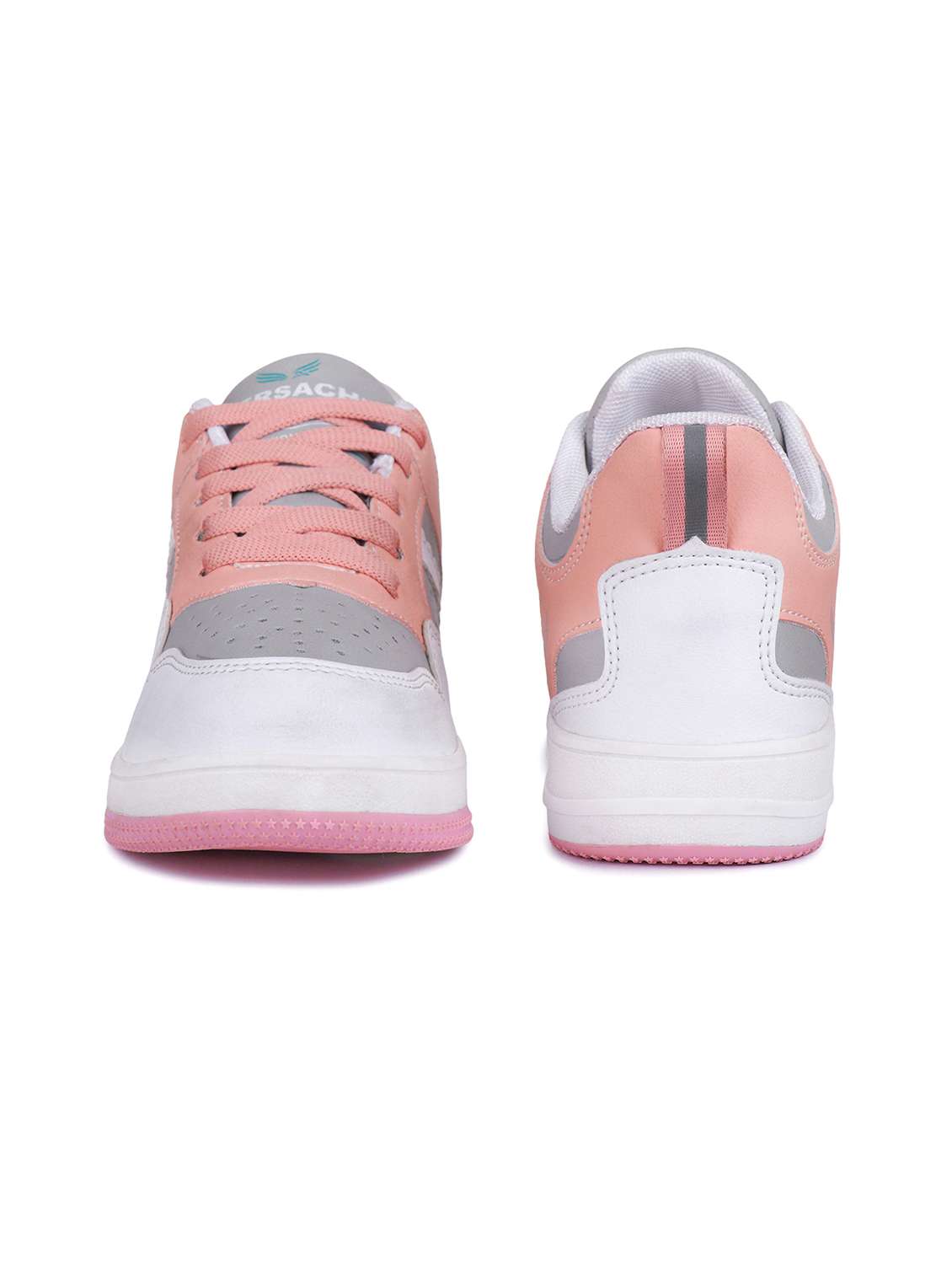 color block lace-up sports shoes - 21245011 - Standard Image - 3