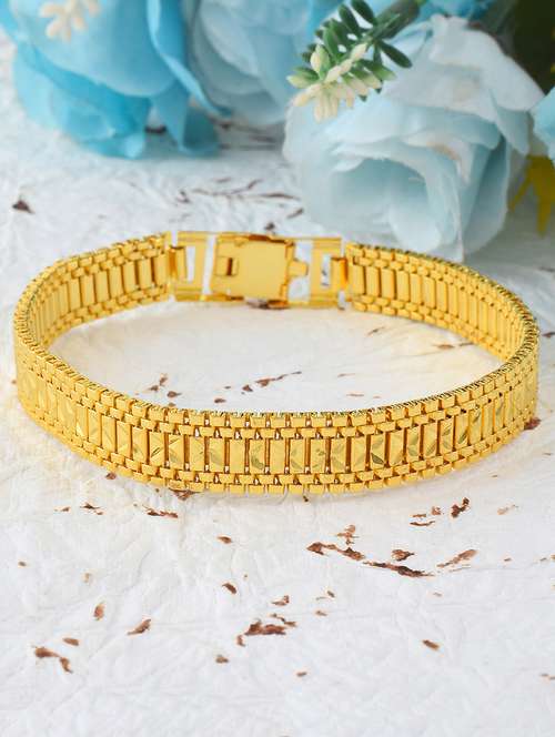 gold brass bangle bracelet - 21246746 -  Standard Image - 0