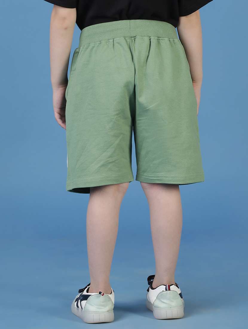 boys mid rise cotton shorts  - 21246751 -  Standard Image - 3