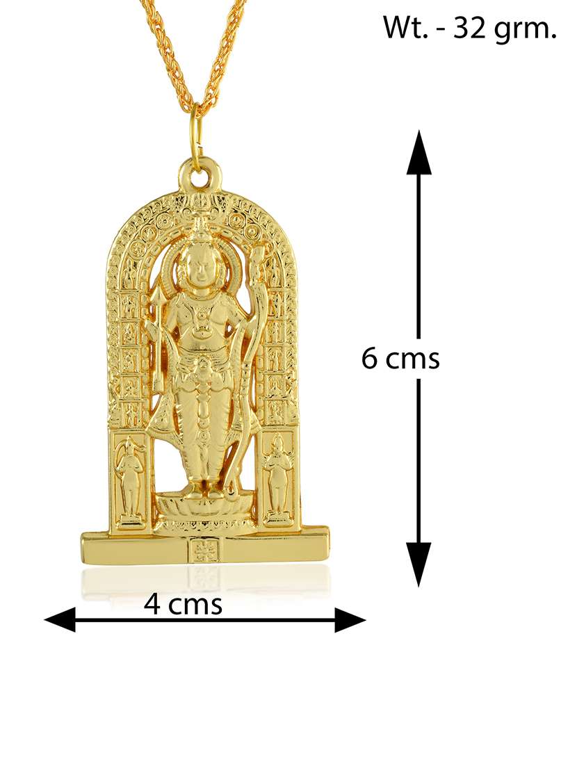 gold brass pendant - 21246844 -  Standard Image - 3