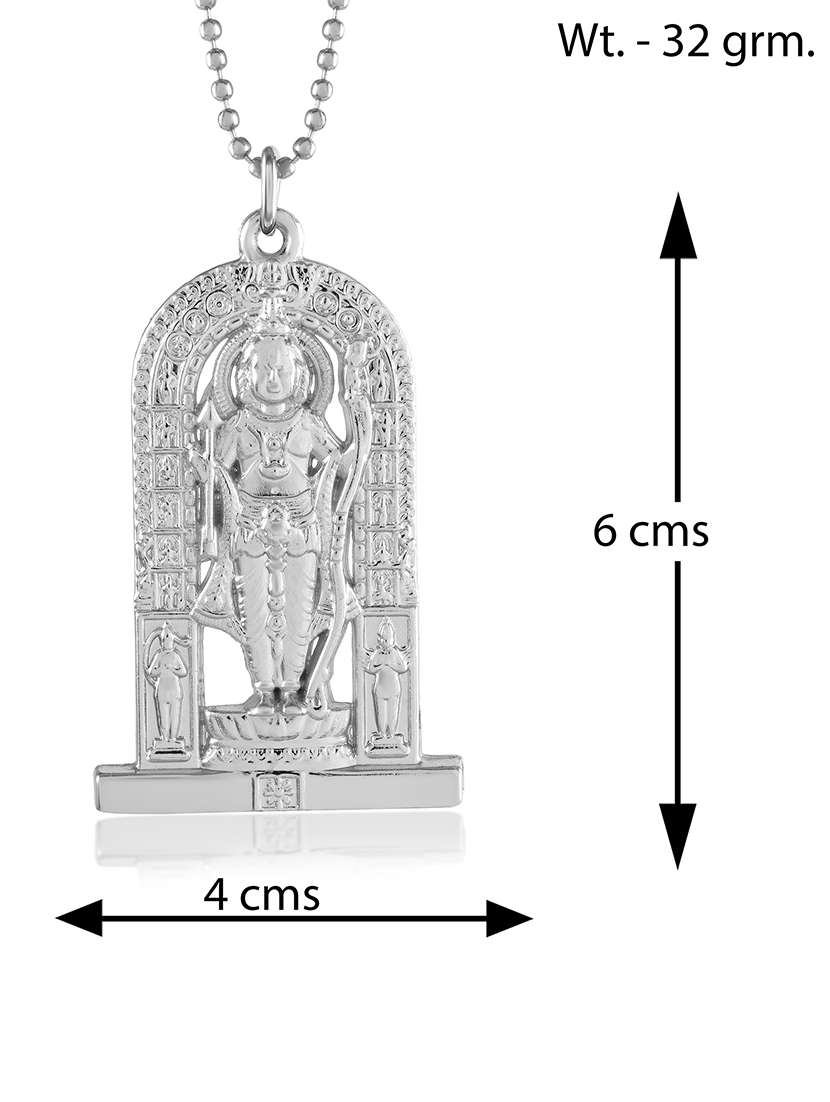 silver brass pendant - 21246845 -  Standard Image - 3