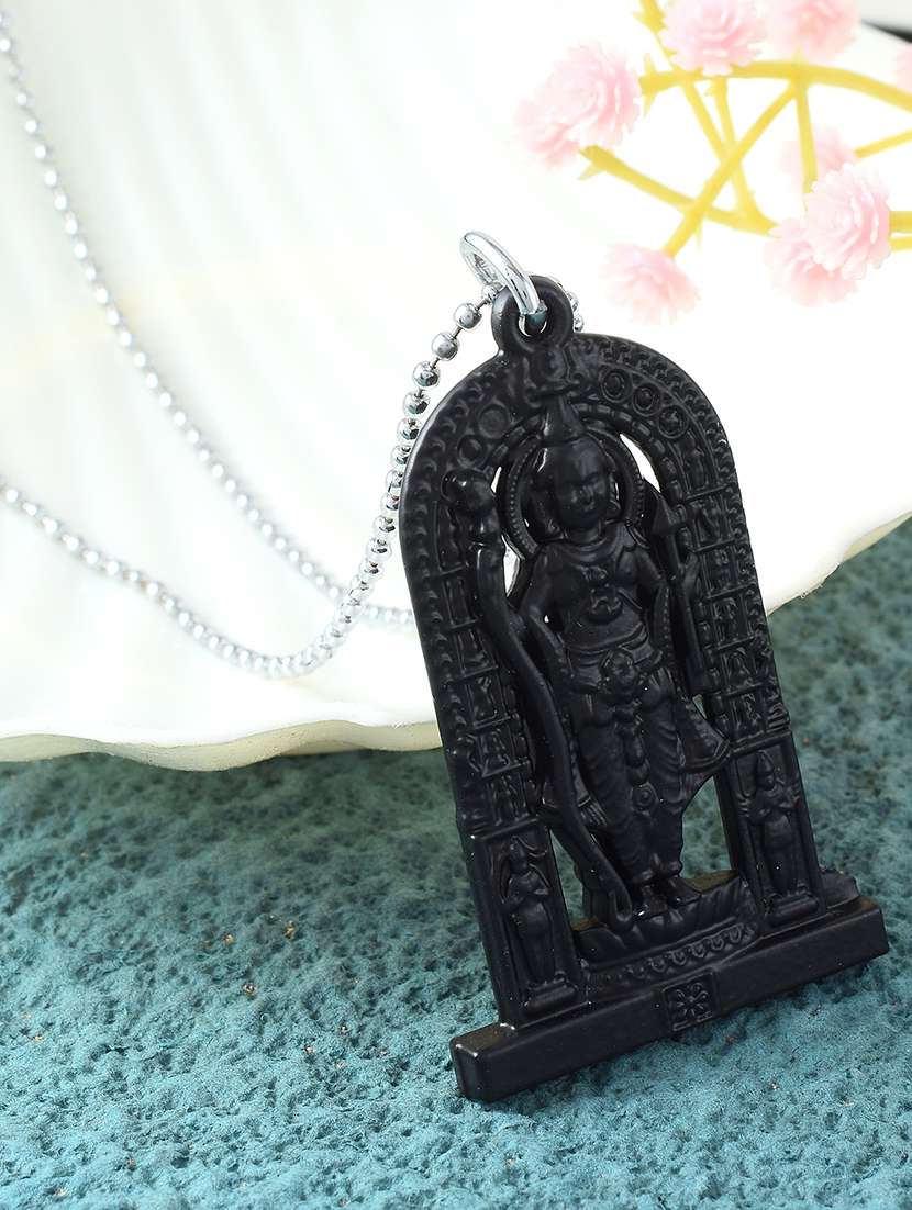 black brass pendant