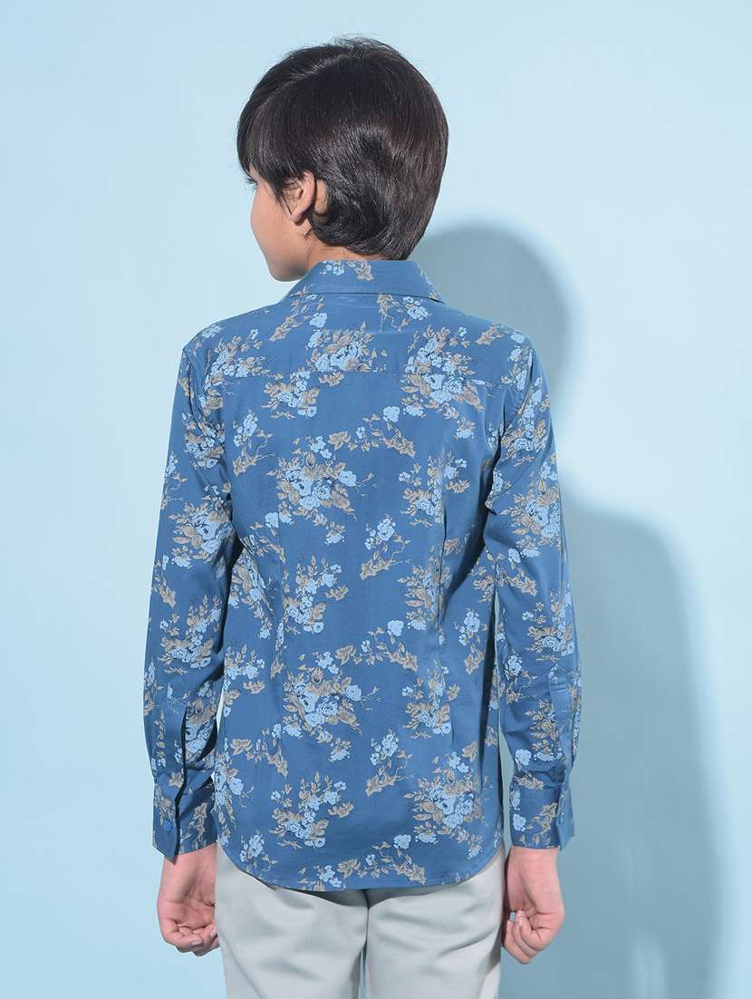 boys long sleeved cotton shirt - 21247122 -  Standard Image - 3