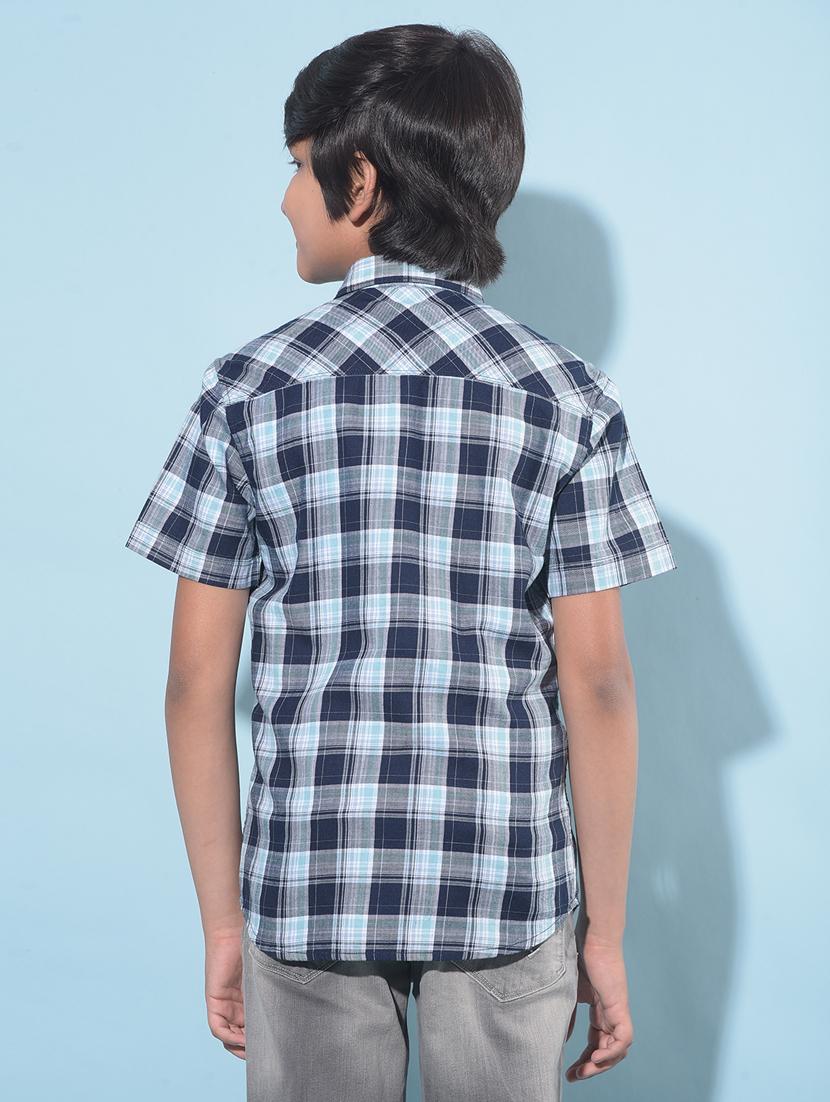 boys short sleeved cotton shirt - 21247155 - Standard Image - 3