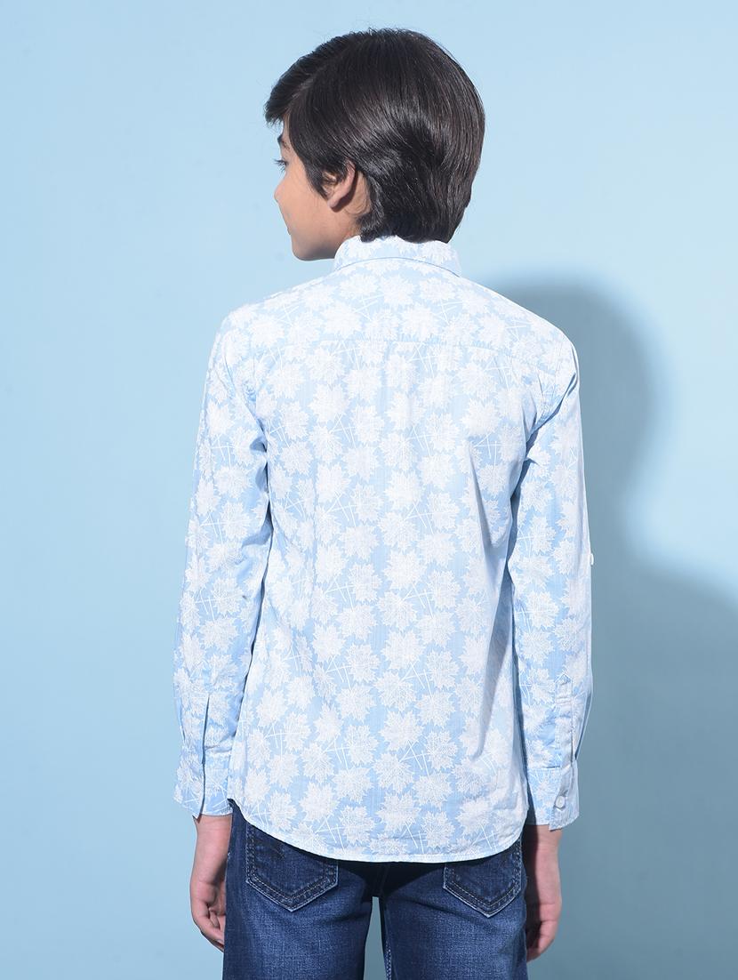 boys long sleeved cotton shirt - 21247168 - Standard Image - 3