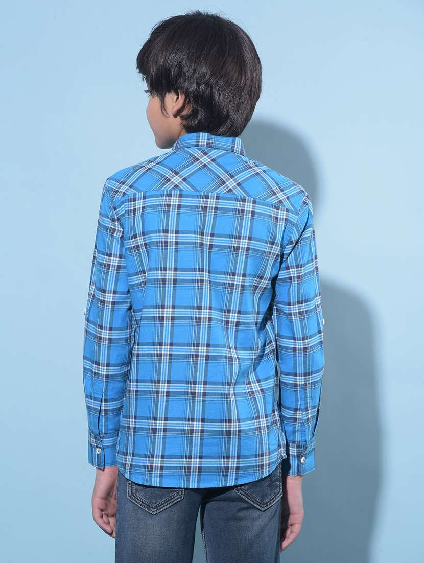 boys long sleeved cotton shirt - 21247169 -  Standard Image - 3