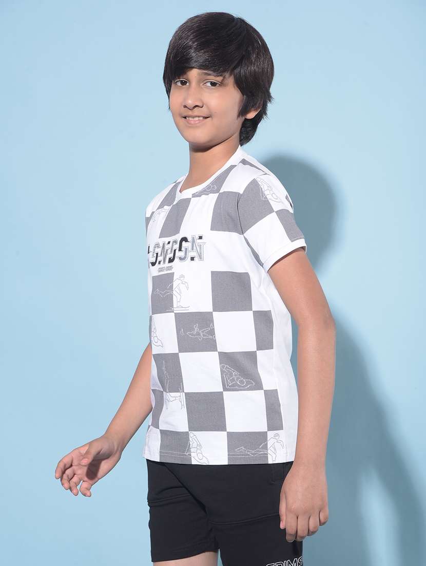 boys short sleeved cotton t-shirt