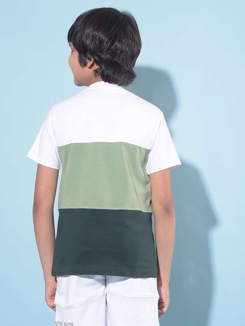 Boys Short Sleeved Cotton T-shirt - 21247259 -  Standard Image - 3