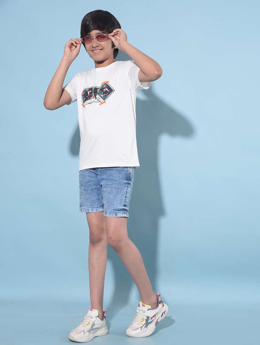 boys short sleeved cotton t-shirt - 21247278 -  Standard Image - 3