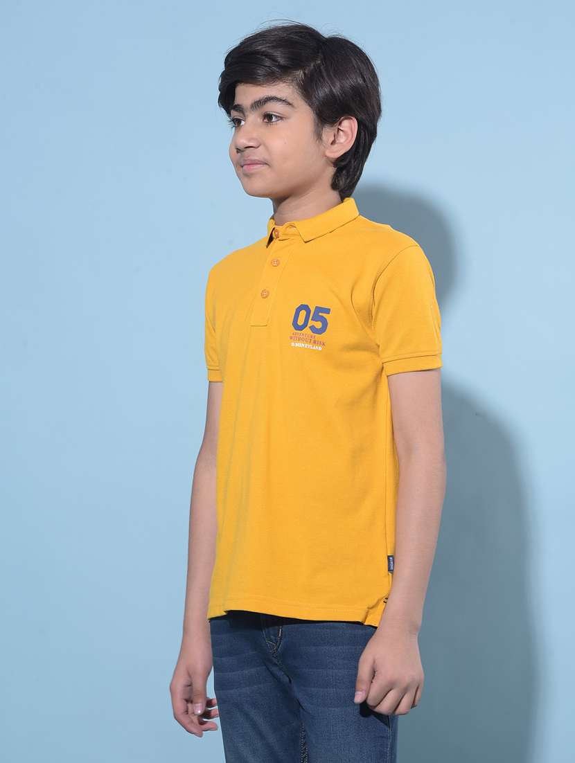 boys short sleeved cotton t-shirt