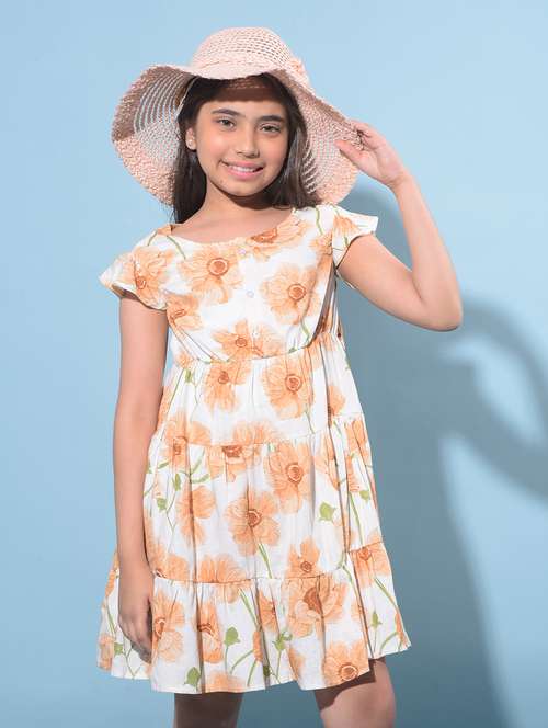 white viscose frock - 21247300 -  Standard Image - 0