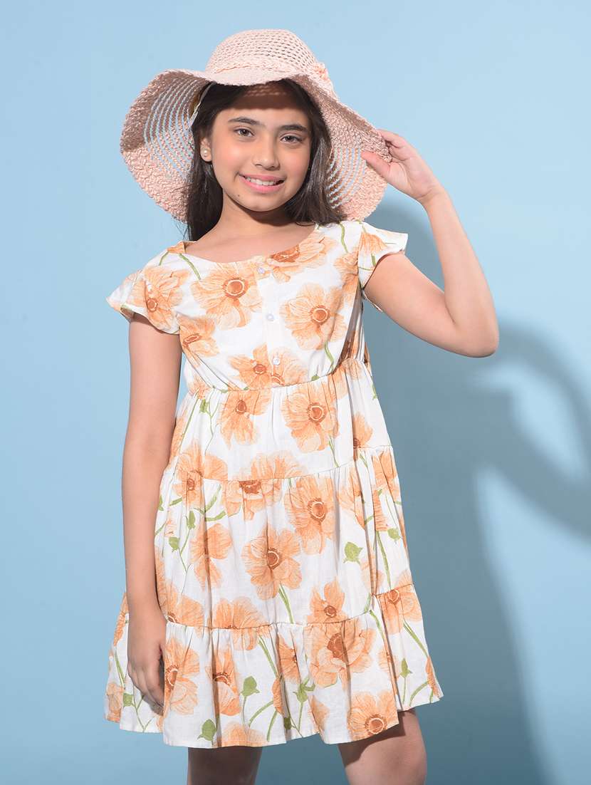 white viscose frock - 21247300 -  Zoom Image - 0