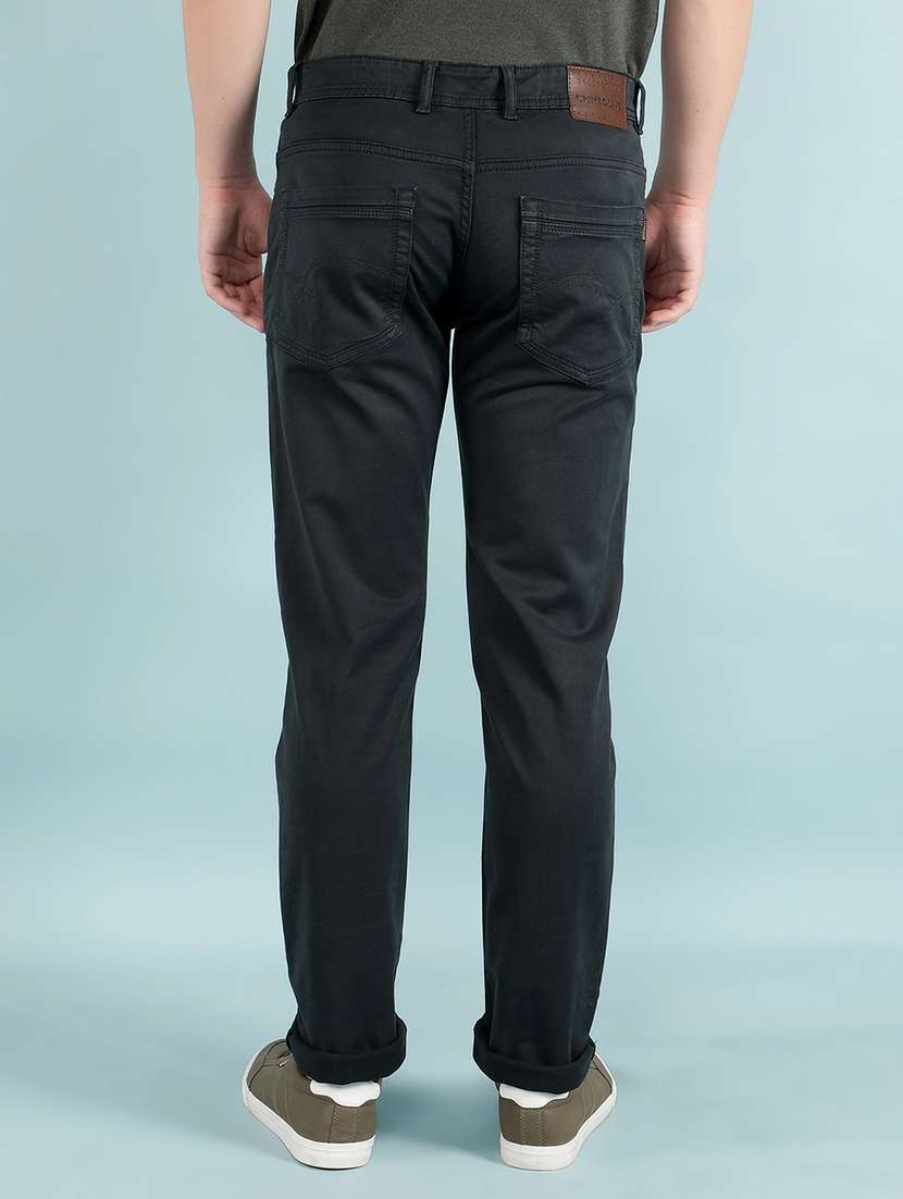 men mid rise plain jeans - 21247467 -  Standard Image - 3
