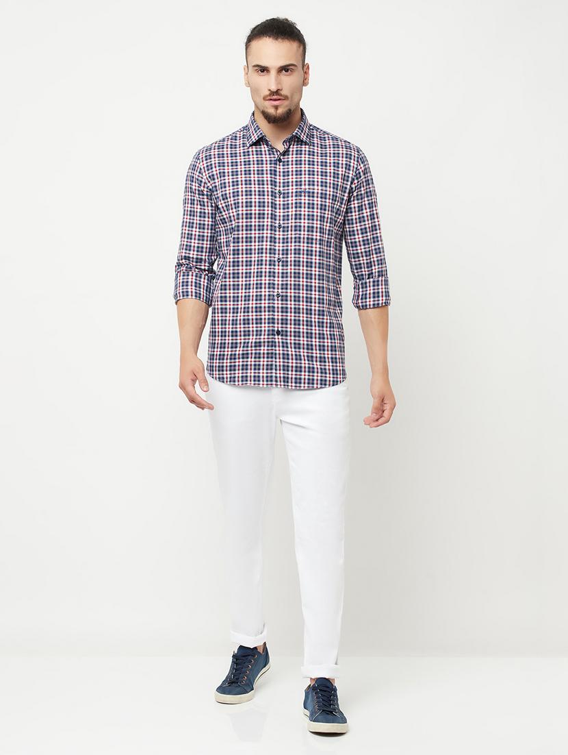 men check print casual shirt - 21247482 - Standard Image - 3