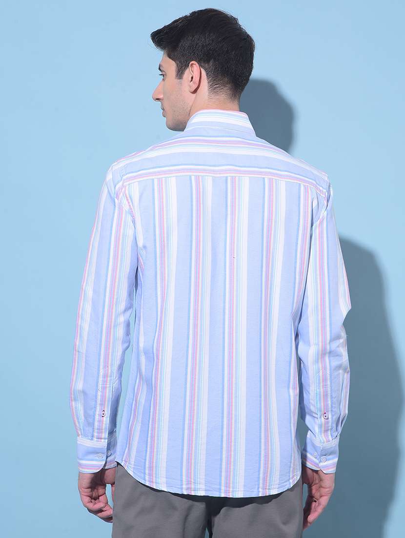 men striped casual shirt - 21247653 -  Standard Image - 3