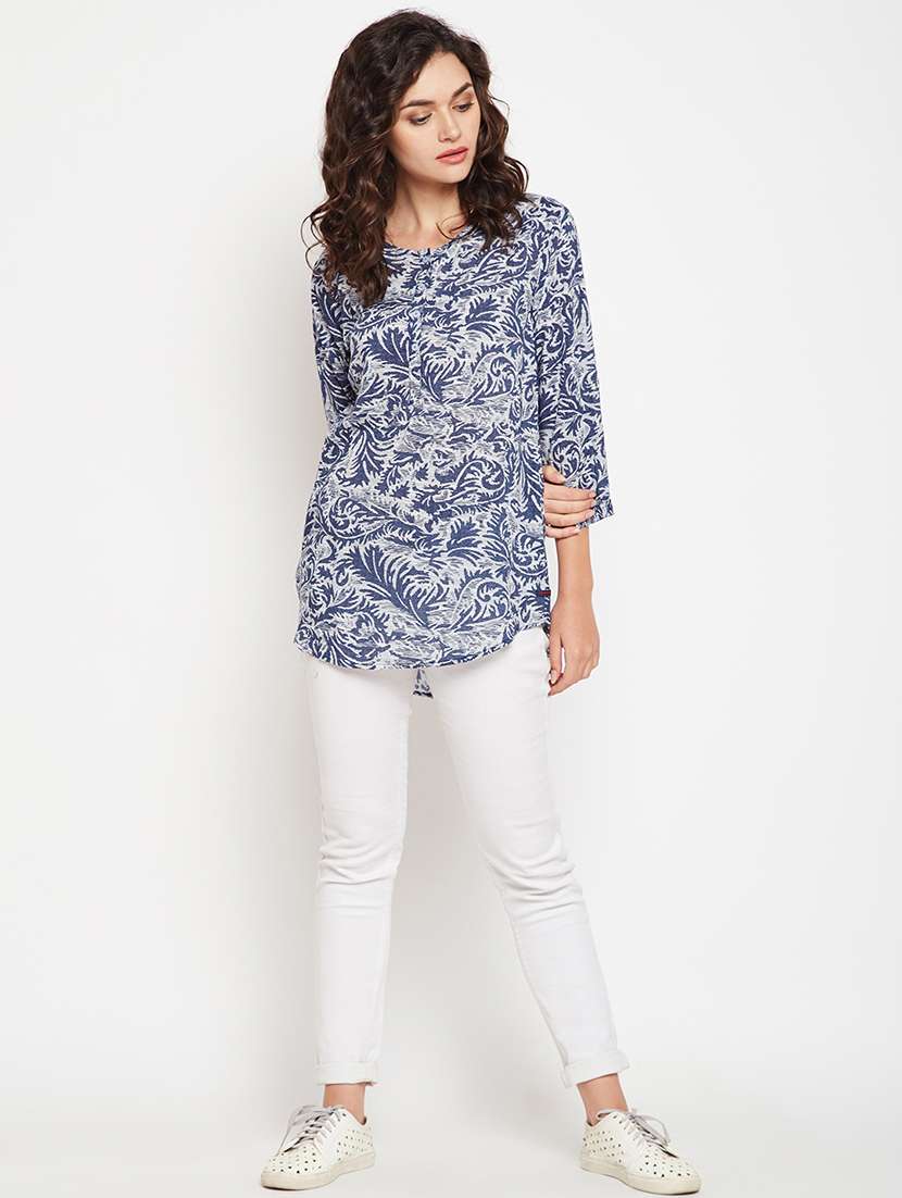 women white floral printed regular shirt - 21248027 - Standard Image - 3