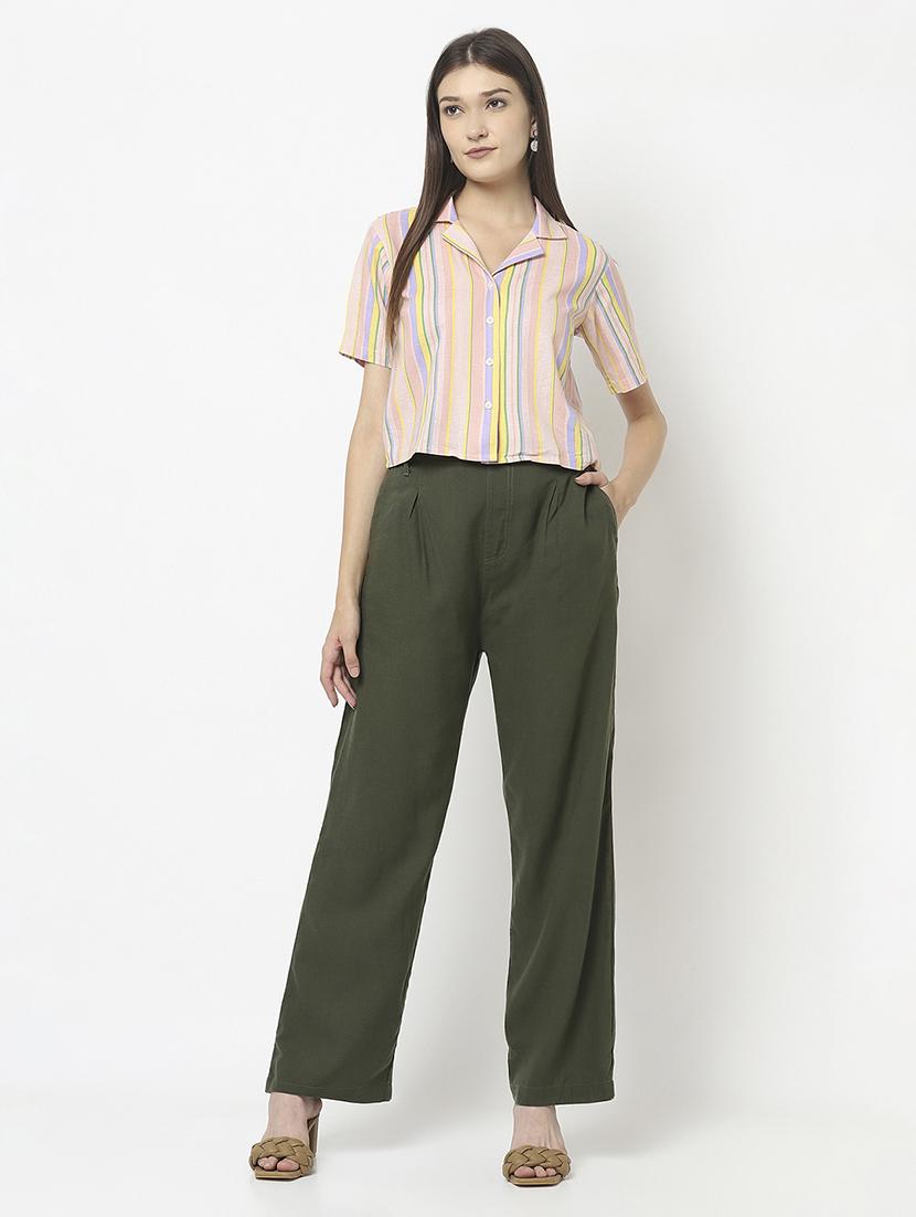women printed regular fit top - 21248165 - Standard Image - 3